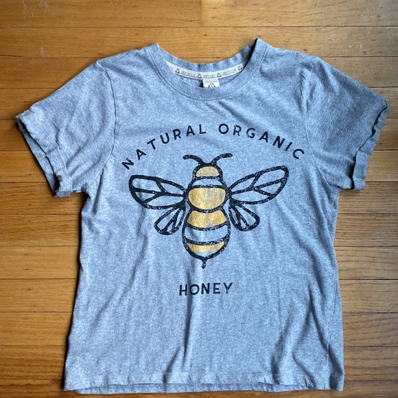 Recycle Threads Bee t-shirt size small - Picture 1 of 8